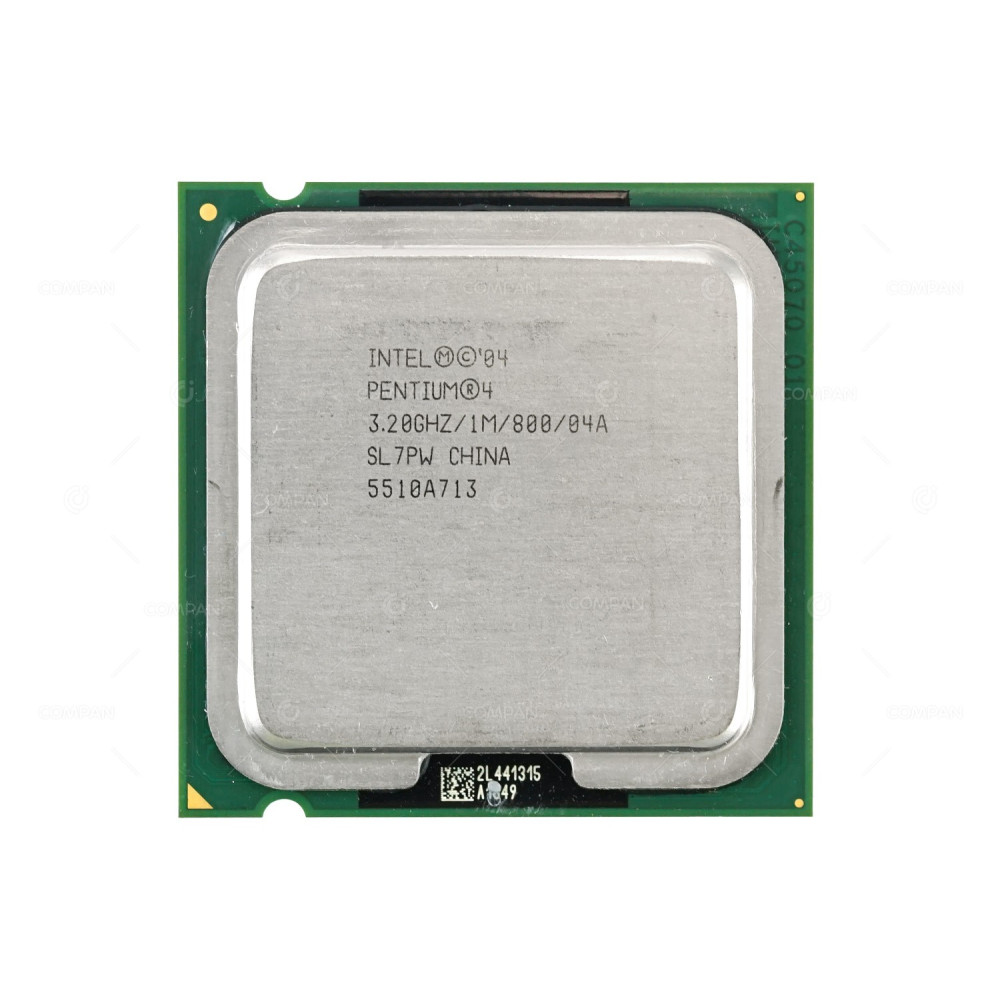 SL7PW INTEL PENTIUM 4 540 3.2GHZ 1CORE 1M CACHE 84W SOCKET LGA775